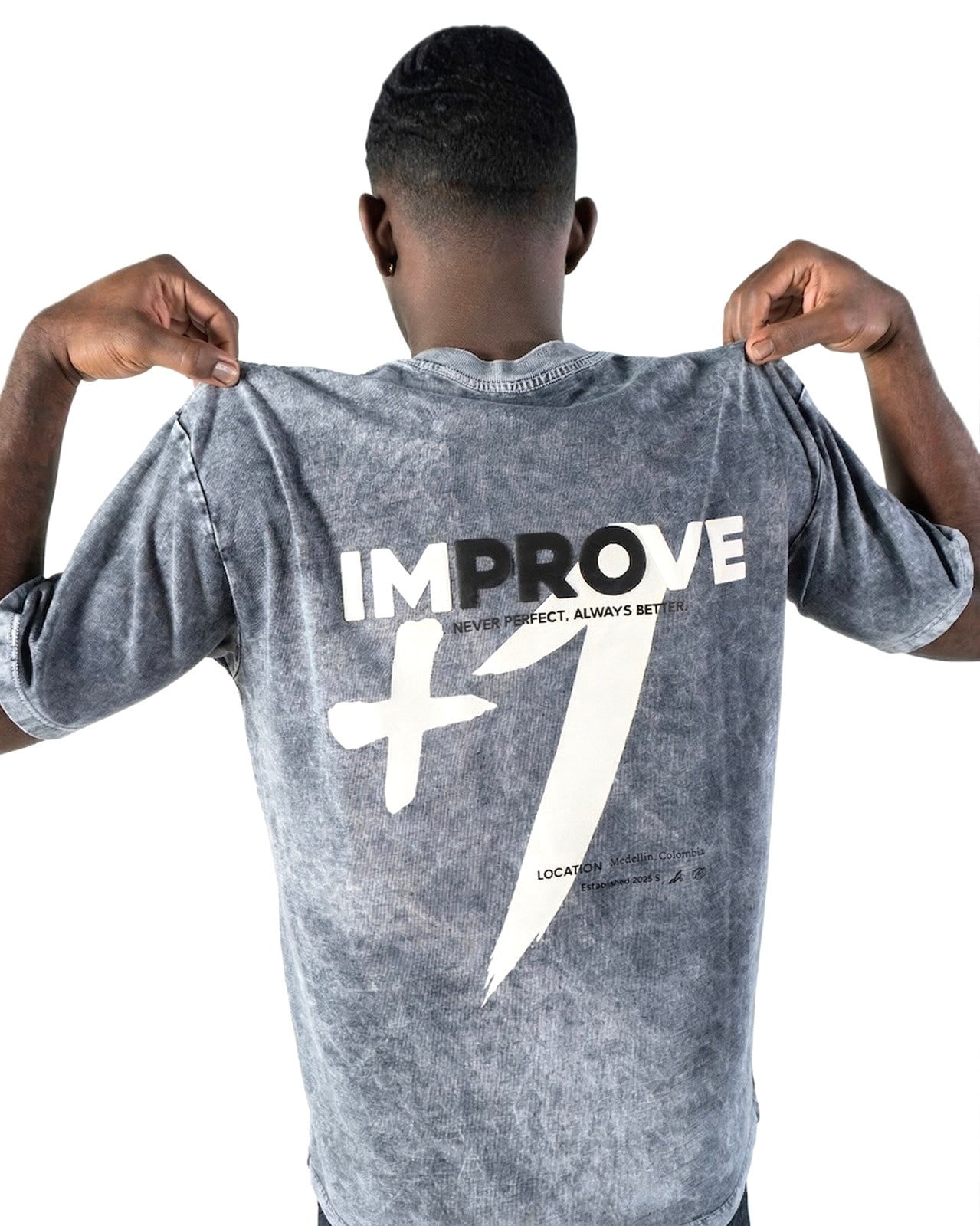 Camiseta Semi-Oversize Evermoving 1%